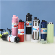  600ml 800ml 1000ml Vacuum Flask Stainless Steel Termos Heat Insulated Travel Auto Sports Gym Fitness Portable Water Bottle Double Wall Thermos with Carrying Lid