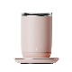 New 55 Degrees Constant Temperature Stainless Steel Double Wall Pink Vacuum Cup