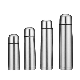 High Quality 500ml Stainless Steel Thermos Vacuum Bottle Bullet Flask