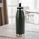  600ml Double Layer Tea Cup Insulated Cup Vacuum Kettle Stainless Steel Cold and Hot Water Bottle Flask