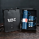  Christmas Hot 500ml Business Termos Custom Logo Insulated Travel Mug Water Bottle Vacuum Thermo Flask Gift Set Box with 2 Cups