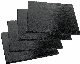  Wholesale Natural Edge Square Black Slate Stone Cheese Board Plate
