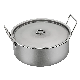  Outdoor Picnic Pure Titanium Soup Pan Camping Durable Portable Soup Pot