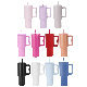  40oz Insulated Reusable Stainless Steel Travel Water Bottle with Handle and Straw Lid Iced Coffee Cup Travel Mug