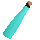  Customize 500/700/1000ml Straight Cup for Outdoor Vacuum Insulated Sport Stainless Steel Wine Water Bottle