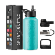  Sport Water Bottle Double Wall Powder Coated Stainless Steel Thermos Vacuum Flasks