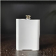  8oz Small Blank Sublimation White Plain 304 Stainless Steel Wine Drinking Flasks Whiskey Hip Flask