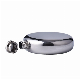 Sublimation Design Stainless Steel Polished Whisky Liquor Giftset Hip Flask