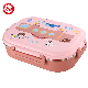  Cute Cheap Japanese Cartoon Custom Design Eco-Friendly 3 Compartments Stainless Steel Bento Lunch Box Food Container for Kids