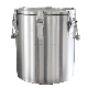  Hot Sale Stainless Steel Economic Type 6 Buckle Portable Insulated Foaming Food Container for Transport