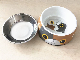  Pet Bowl Color Printed Stainless Steel Pet Dog Bowl Pet Water Food Bowl Metal Pet Food Container