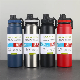  Custom Logo 600ml 800ml 1000ml Double Wall Stainless Steel Insulated Water Bottle Flask with Infuser
