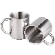  Double Wall Insulated Stainless Steel 304 Mug Cup with Handle Lid
