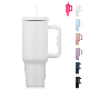  30oz Stainless Steel Vacuum Insulated Handle Cup Stainless Steel Tea Cup with Straw