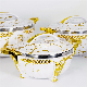  African Stainless Steel Heating Food Hot Pot Food Heater Container with Portable Handle