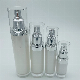  Airless Clear Empty Lotion Pump Bottles Cream Vacuum Bottles Cosmetic Containers