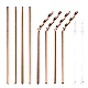 Stainless Steel Metal Straw with Cleaner Brush for Mugs