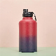  Leak Proof BPA-Free Half Gallon Half Gallon Large Metal Stainless Steel Insulated Thermos Water Flask Jug 2L 64oz