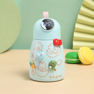 304 Stainless Steel Temperature Display vacuum Flask Thermos