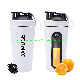  Damuge Stainless Steel Insulated Shaker Bottle with Storage Box, Stainless Steel Shaker 700ml with Silicone Handle