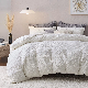  Cozy Jacquard Sherpa Duvet Cover, 3 Pieces (1 Duvet Cover + 2 Pillow Shams)