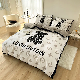  Luxury White Bear Head Bear Cub Design Bedroom Bed Sheet Bedding