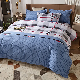  4 PCS Bedsheets 100% Cotton Bedding Sets Cheap Queen Size Bedding Set