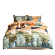  High Quality Carton 4PCS Cotton Fashion Bedding Set Cottoncartoon High Quality Custom 4PCS Cotton Bedding Quilt Duvet Cover Set