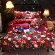 100% Polyester 3D Disperse Printing Flat Design Printed Microfiber Bed Fabric