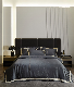  Luxurious Vintage Black Cotton Bedding Set (4 Pieces)