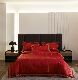  Luxurious Vintage Wine Red Cotton Bedding Set (4 Pieces)