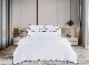 100% Cotton Solid Plain with Wave Edge Bedding Set