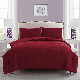  Home Use 100% Polyester Solid Printed 3PCS Comforter Bedding Set