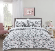 Hotsale Microfiber Print and Solid Seersucker Beddings Duvet Cover Pillowcase Set Polyester Bedding Set manufacturer