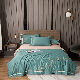  Luxurious Silk Embroidered 4-Piece Bedding Set