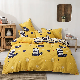  Custom Printing Bedsheets Polyester Quilt Cover Pillow Case 4 PCS Bedding Set