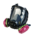  Fashion New Design Three Grip Eye Protective Full Facepiece Spray Paint Respirator Mask