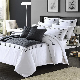  Luxury Custom 4PCS 100% Cotton Comforter Bedsheet Hotel Bedding Set