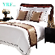  Made in China Cotton Duvet Cover 4 PCS Solid Colour Hotel Bedding Set for King Double Bed Sheet Set