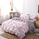  90GSM Disperse Print Color Not Fade Soft Polycotton Bedsheet Comforter Cover Bedding Set