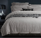 800tc 100% Egyptian Cotton Sateen Stripe Plain Dyeing Bed Sheet Set manufacturer
