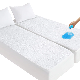  Wholesale Bamboo Terry Cloth Queen Size Water Proof Bed Cover Mattress Protector