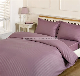 Multi Colors Satin Striped Home Bed Linen 4PCS Bedding Set Duvet Cover manufacturer