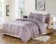 Cotton Solid with Embroidery Duvet Cover Bedding Set manufacturer