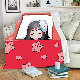  Wholesales Hot Selling Stylish Printing Comfortable Customization Raschel Flannel Blankets