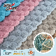  Kingcason Plain Knit Custom Color Turtle Shell Jacquard Apprearl Fabric Faux Fur Fabric