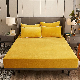  Elastic Cord Soft Microfiber Quilted Waterproof Mattress Hotel Terry Mattress Protector