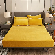  Elastic Cord Soft Microfiber Quilted Waterproof Mattress Hotel Terry Mattress Protector