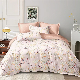  Premium Bedspread Printed Duvet Cover Microfiber Bedsheets Bed Linen Home Textile Quilt Polyester Pillowcases Sanding Pillow Sham Bedding with Curtain