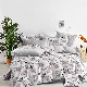  ODM/OEM Quilted Comforter Duvet Cover Bedsheets Collection Hotel-Grade Bed Linen Fitted Sheets Microfiber Polyester Bedspread Pillow Bedding with Curtain